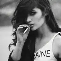 黑白欧美女头像高冷