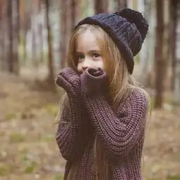 欧美萌娃可爱微信头像好看小女孩是不是我又让你失望了