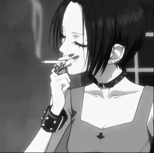 粉色系微丧动漫女生头像