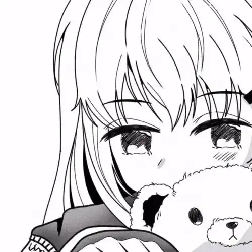 黑白动漫情头和喜欢的人聊天是什么样的