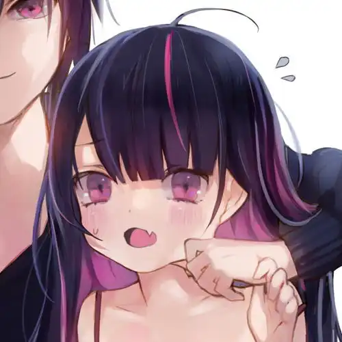 情头粉色少女心动漫情侣头像系列6