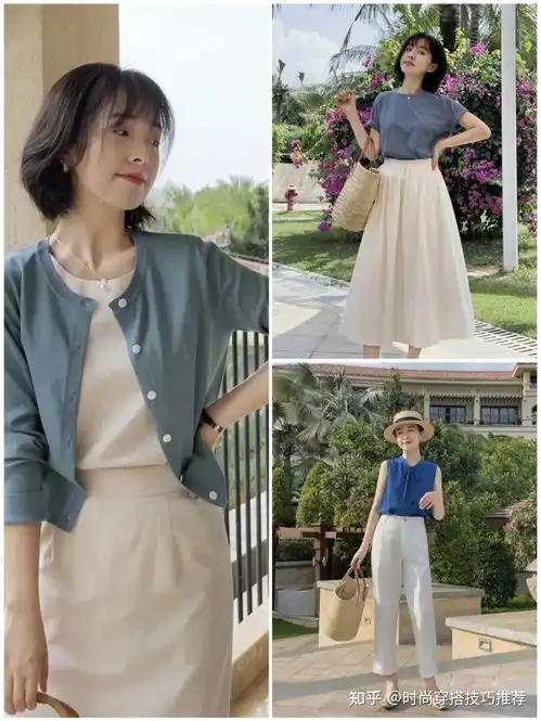 夏天穿什么衣服显白选择这5种颜色最好看,美丽时髦准没错