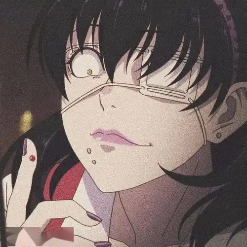 丧系列头像动漫摇曳百合
