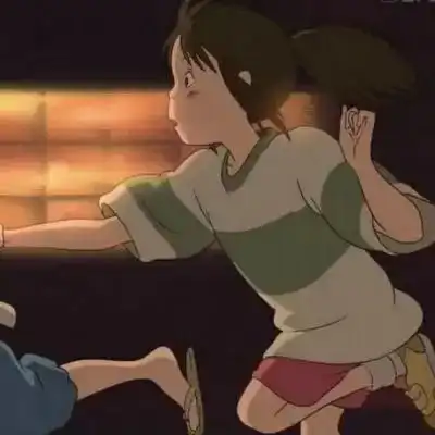 千与千寻情侣头像一对两张宫崎骏情侣头像一对分开