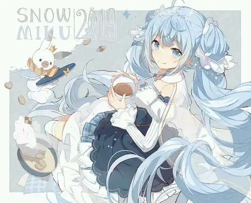 头像可爱萌系卡通男初音