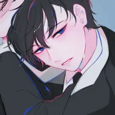 蓝色系男高冷头像动漫圈