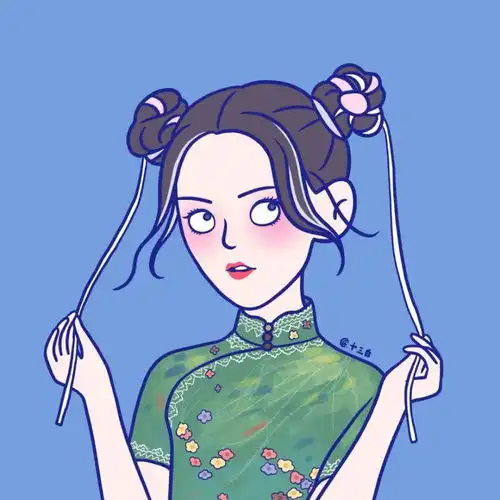 头像手绘明星头像卡通兔子头像蜡笔小新文字背景图可爱鸭鸭情头