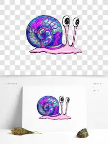 图片下载蜗牛卡通设计元素千图网