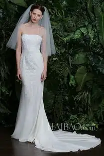 在纳伊姆汗naeemkhan秀场遇见你的完美嫁衣海报时尚网带你走进2014秋冬纽约婚纱周