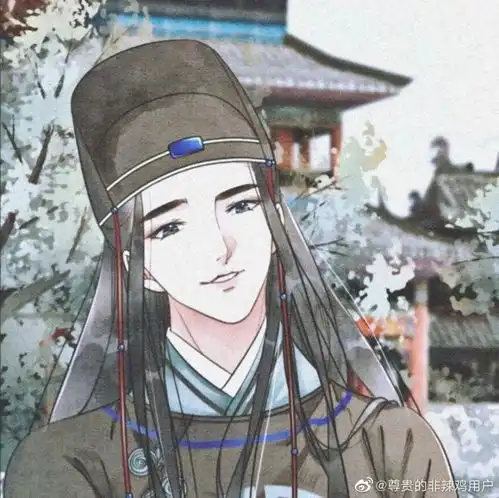 酥炸了情侣古风头像,待我长发及腰,公子娶我可好