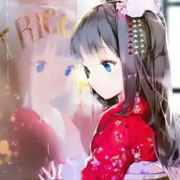 二次元古风萌系头像电视