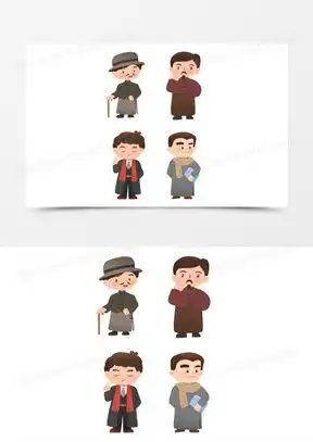 五四运动图片动漫人物头像