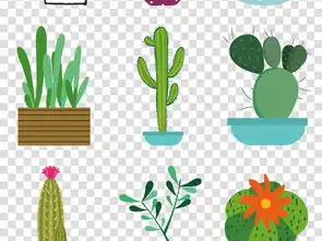 简约清新北欧风绿色植物盆栽叶子png元素图片素材模板下载25.36mb花卉大全自然