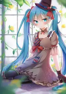 二次元少女初音未来插画原创手绘堆糖,美好生活研究所