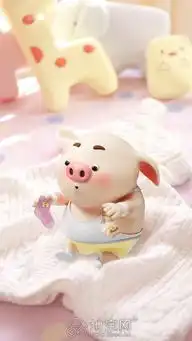 2019年越来越近,多幅呆萌猪猪壁纸送给您,祝您猪事顺心