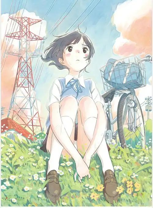 童话般清新治愈系的人物手绘插画,清新舒适的画风