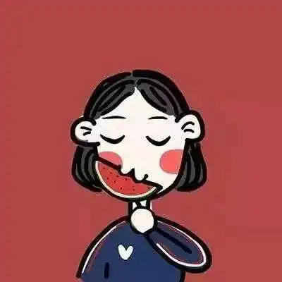 新年红色系合集情侣头像,男头女头,文字头像,复古头像,动漫头像