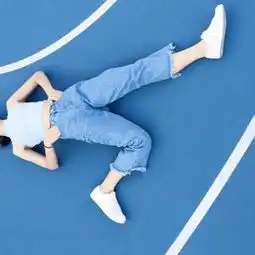 蓝色系qq女生头像清新诗意