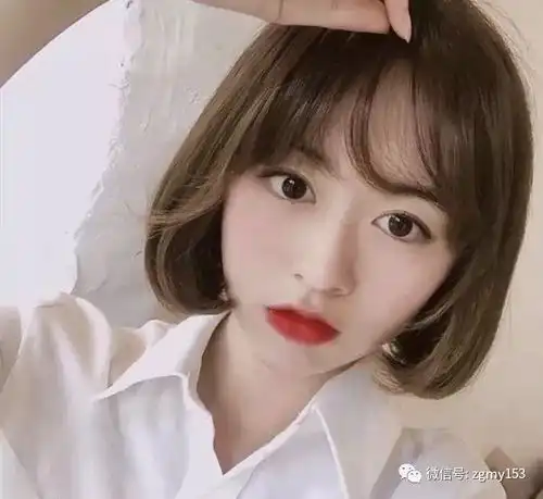 自带女神气质的短发bobo修颜减龄更显甜美气质
