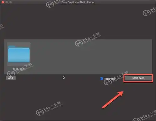 使用easyduplicatephotofinderformac如何查找重复的图片