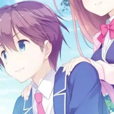 萌系二人情侣图片系列头