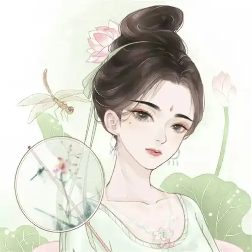 女生头像漫画古风