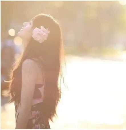 卡通头像唯美小清新女生