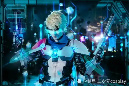 突破次元,炫酷科技感,王者荣耀逐梦之星马可波罗cos