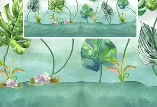 北欧简约小清新绿色叶子水彩风格背景墙图片设计素材高清模板下载180.62mb手绘电视背景墙大全