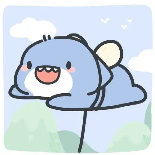 肥肥鲨情侣头像系列