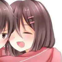 女头像漫画红色系动漫情