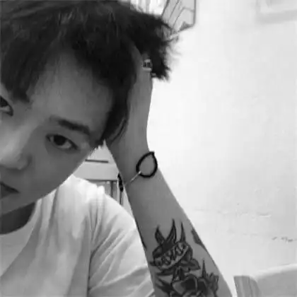 个性霸气黑白男头像蓝颜虽好终为知己