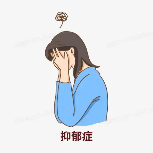 绘画抑郁系图片人物患者
