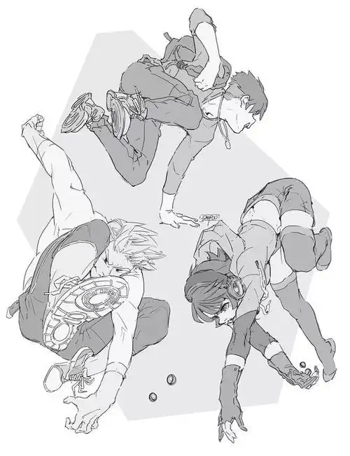 告诉你如何画好插画漫画人物动态姿势