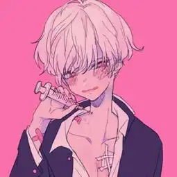 动漫病娇的情侣头像