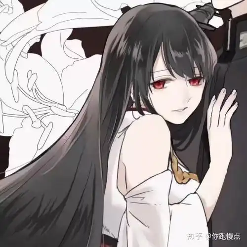 情侣头像动漫污系一对真