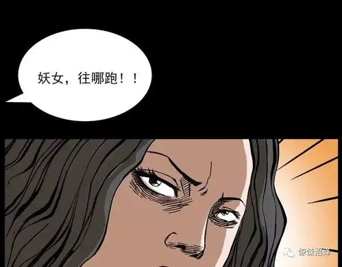 民间漫画阎九爷大战黑伞女,惊动五殿阎王