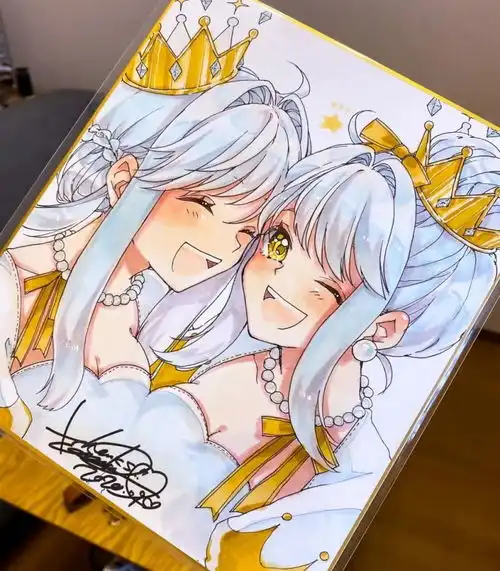 日系二次元漫画少女头像上色,新手周末肝