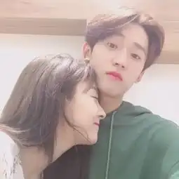 绿色系情侣头像一对两张