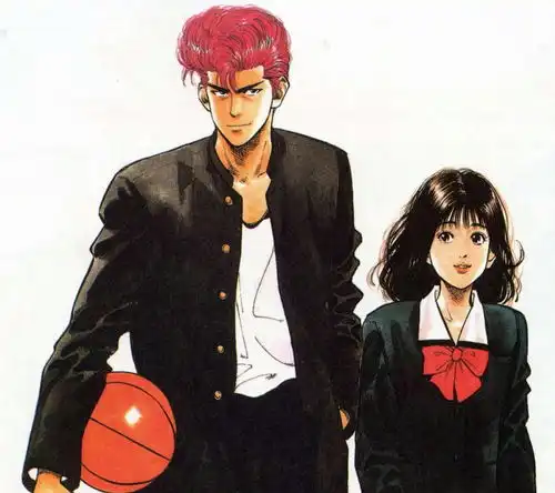 灌篮高手把晴子捧在手心里的樱木,始终还是敌不过流川枫啊