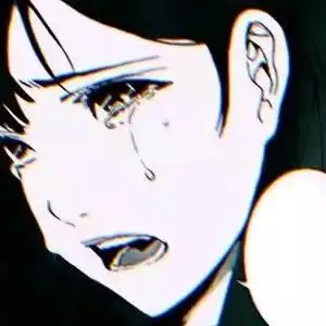 头像女丧系抑郁真人挡脸