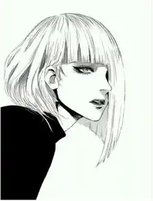 动漫男生的头像系女生黑