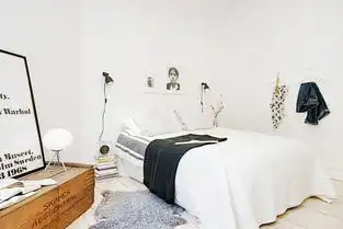 白色极简一居室