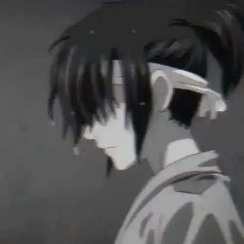 丧系头像动漫男西装羁绊