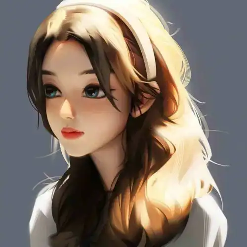 分享一组超好看的女生插画头像