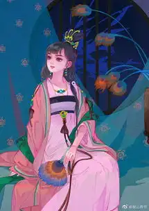 古风汉服插画系列,简直不要太好看了