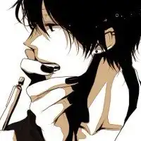 求几张冷酷又帅气的动漫男生头像,喜欢黑白的,谢了