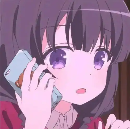 动漫头像女,近脸卡通女生头像