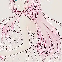 插画动漫二次元头像萌系女