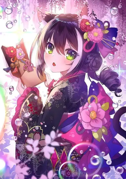 二次元动漫精美冰糖仙女壁纸